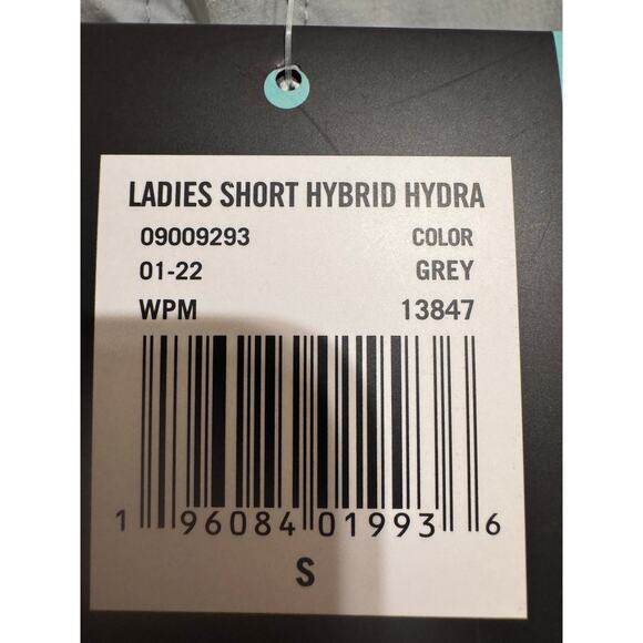 Realtree Hybrid Gray Women's Performance Fishing Shorts Elastic Drawstring Small - Picture 8 of 10